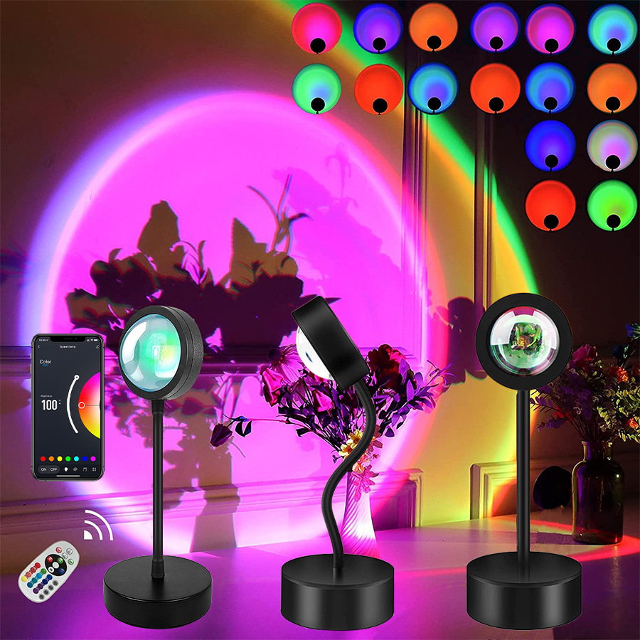 Photography Lighting App - Tuya Smart Sunset Lamp Night Light