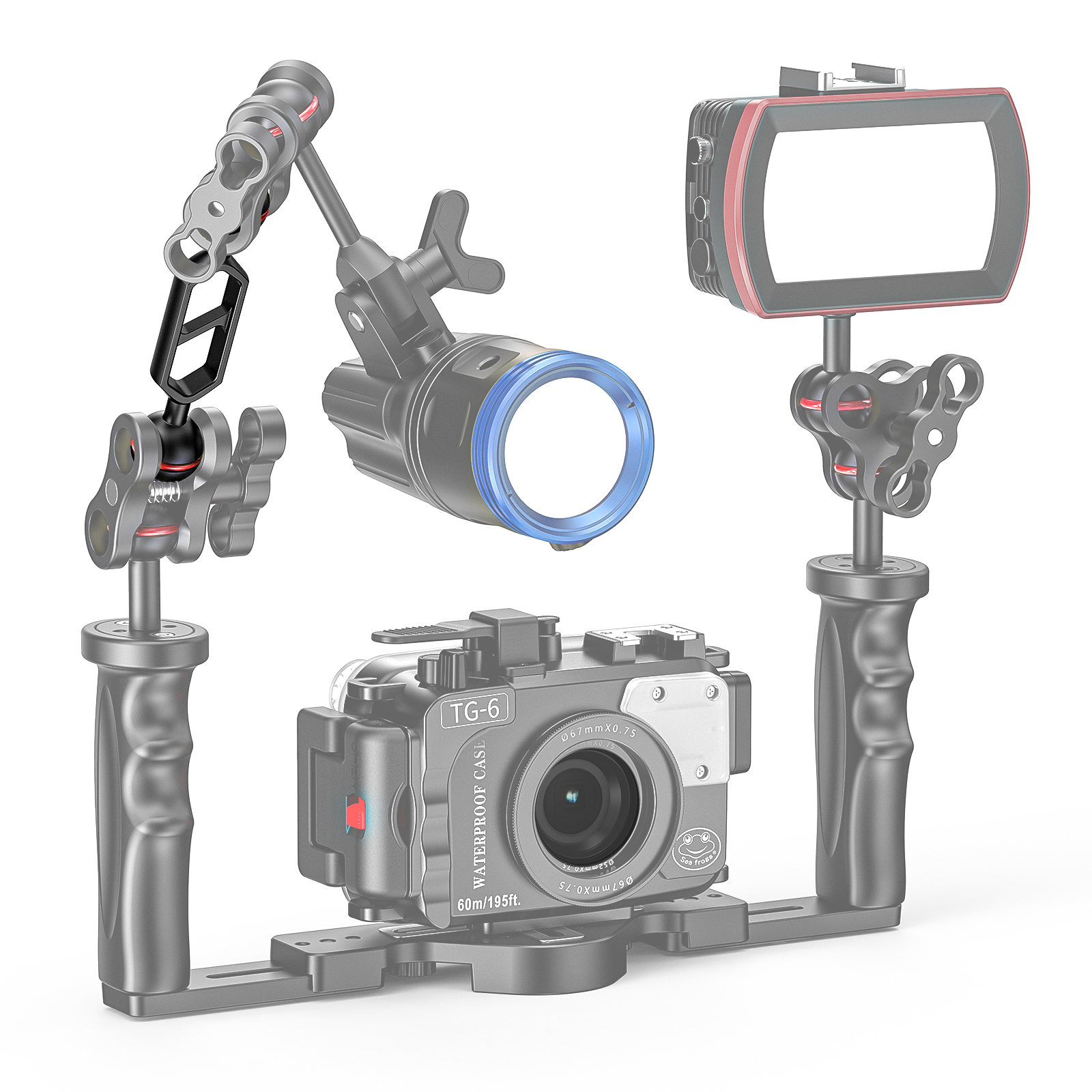 5” 6” 7” 8” Essential Diving P - Photography Lighting Essentials ulasan dan harga