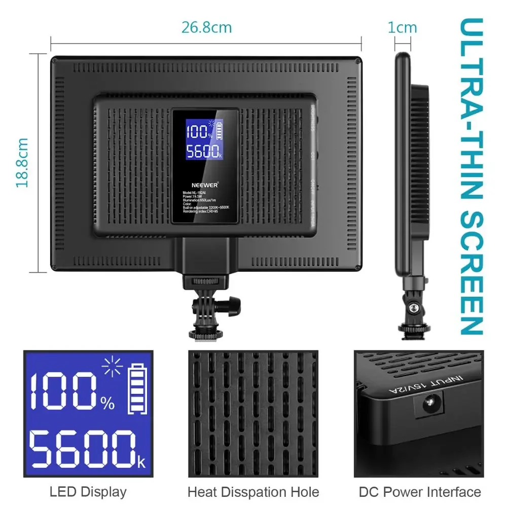 Neewer LED Video Light Camera  - Photography Lighting Kit Neewer ulasan dan harga