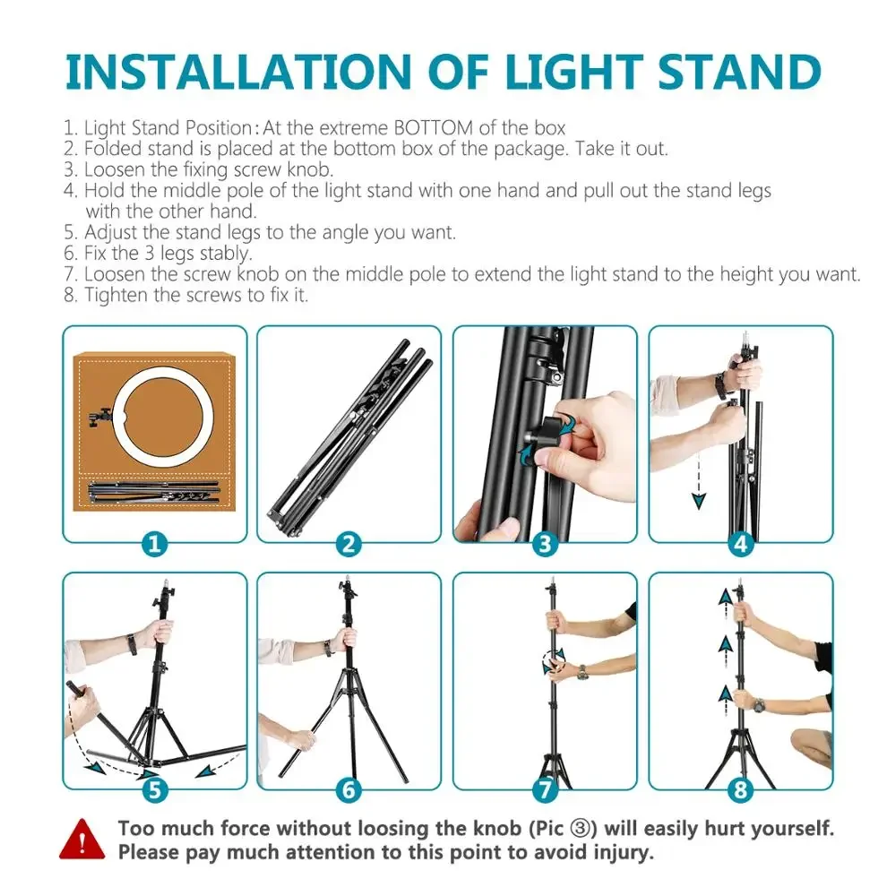 #c For NEEWER 18 inch Ring Lig - Photography Lighting Kit Neewer ulasan dan harga