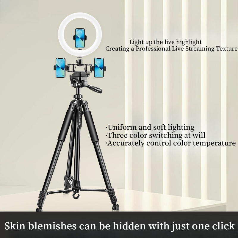 Smart Phone Camera Tripod Sing - Photography Lighting Position ulasan dan harga