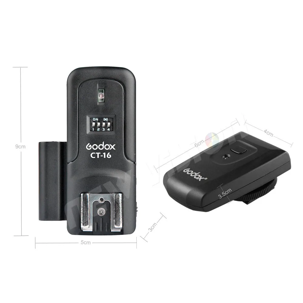 Godox CT-16 Wireless Flash Tri - Trigger Receiver Set ulasan dan harga
