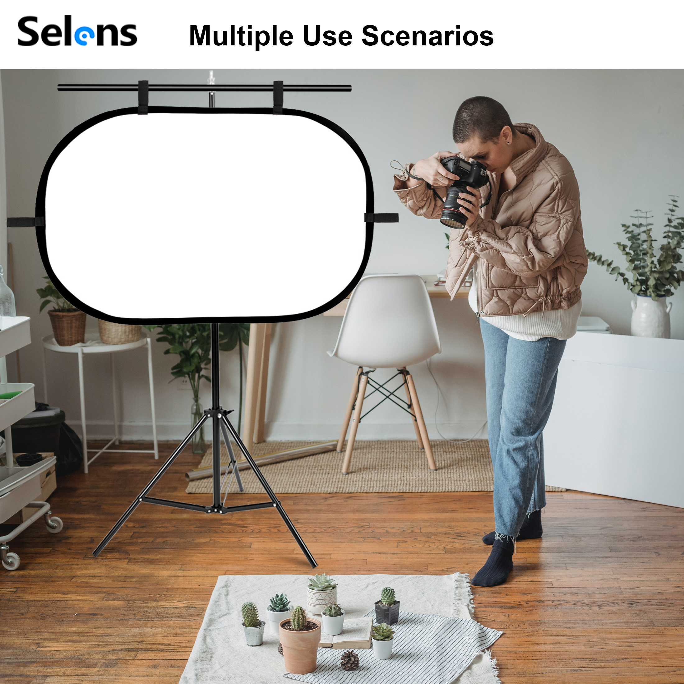 Selens White Diffuser Foldable - Photography Lighting Box ulasan dan harga