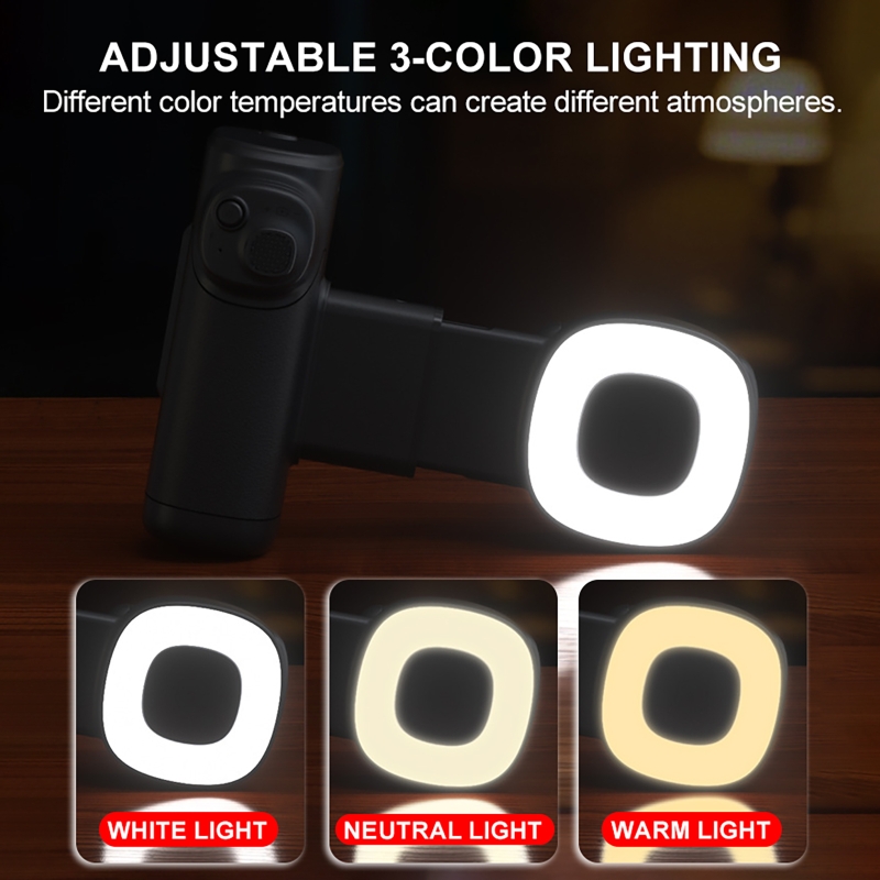Bluetooth Selfie Handle with F - Photography Lighting For Outdoors ulasan dan harga