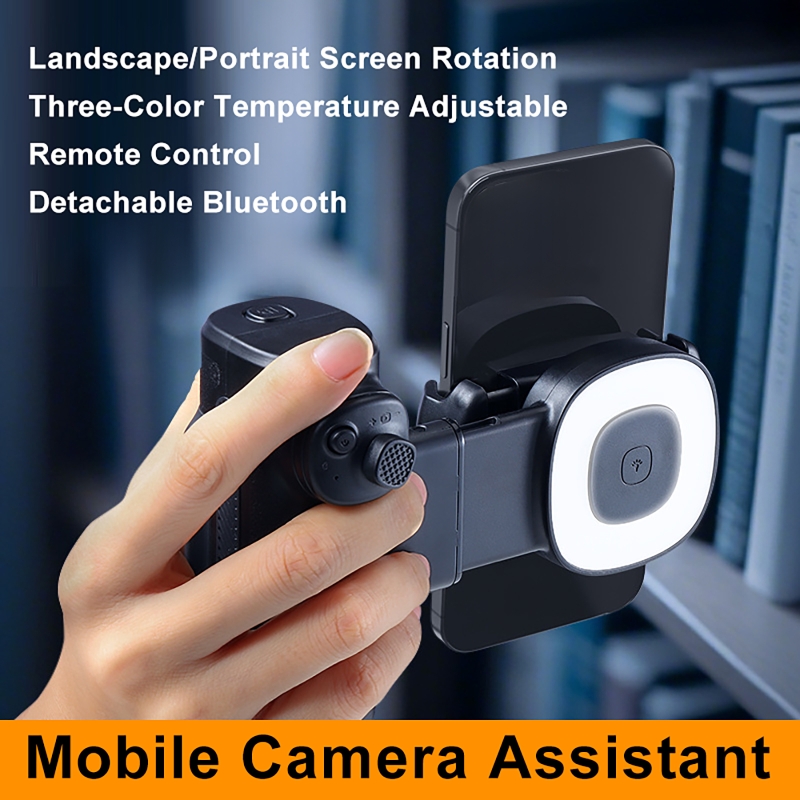 Bluetooth Selfie Handle with F - Photography Lighting For Outdoors ulasan dan harga
