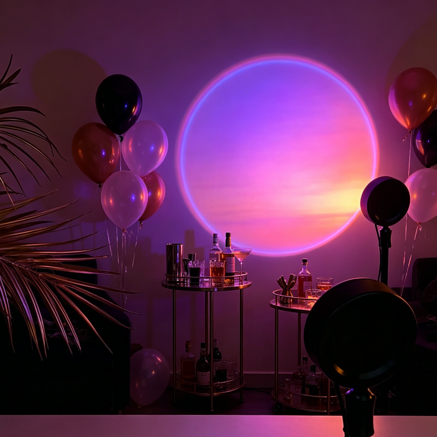 Tuya Smart Sunset Projector La - Photography Lighting App ulasan dan harga