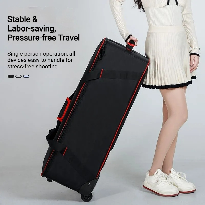 Studio Flash Light Kit Bag Pho - Photography Lighting Box ulasan dan harga