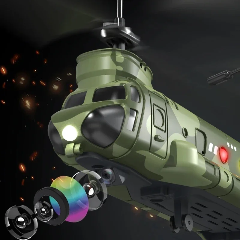 480P Camera RC Helicopter LED  - Photography Lighting For Outdoors ulasan dan harga