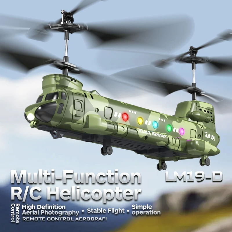 480P Camera RC Helicopter LED  - Photography Lighting For Outdoors ulasan dan harga