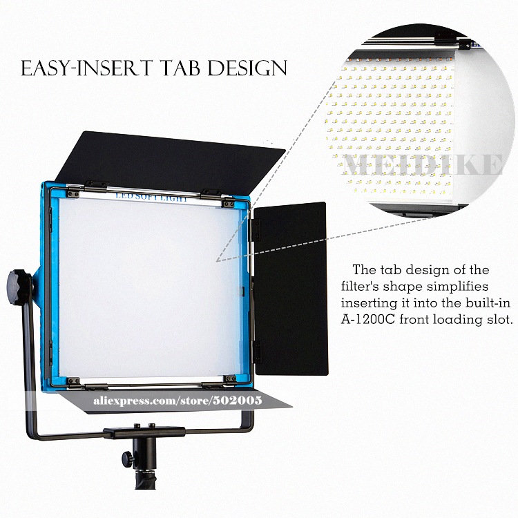 Yidoblo A-1200c 140W RGB LED L - Photography Lighting App ulasan dan harga