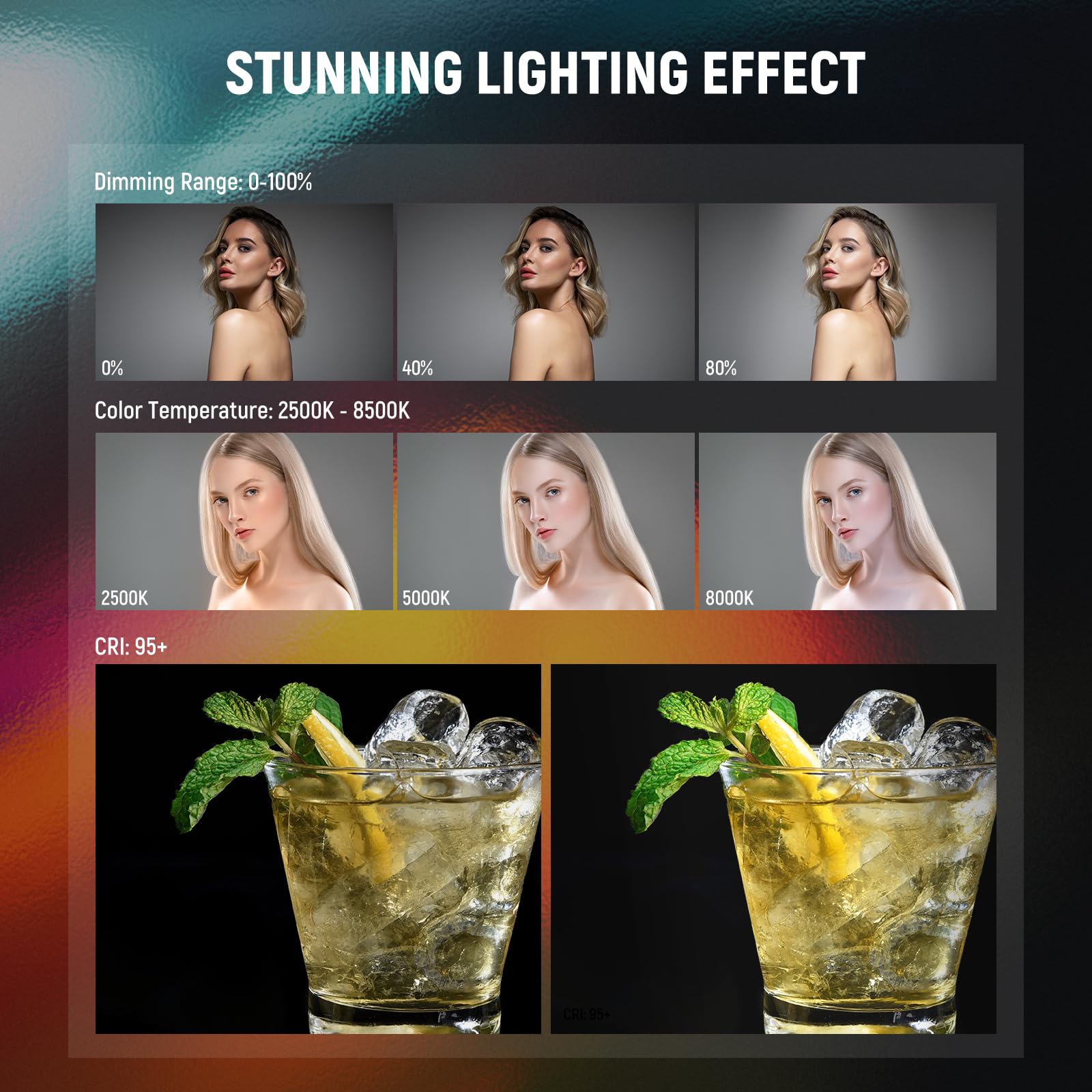 NEEWER RGB Light Wand with APP - Photography Lighting App ulasan dan harga