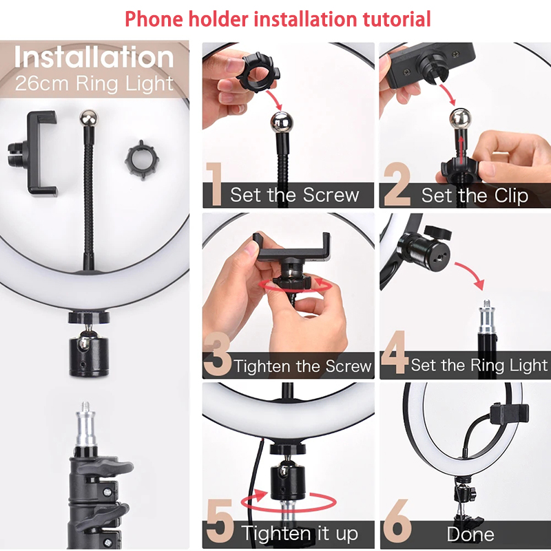 Video Light 16/26/33cm Selfie  - Photography Lighting Box ulasan dan harga