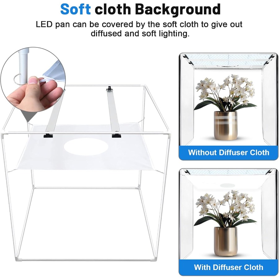 Photo Light Box 40x40 Inch for - Photography Lighting Box ulasan dan harga