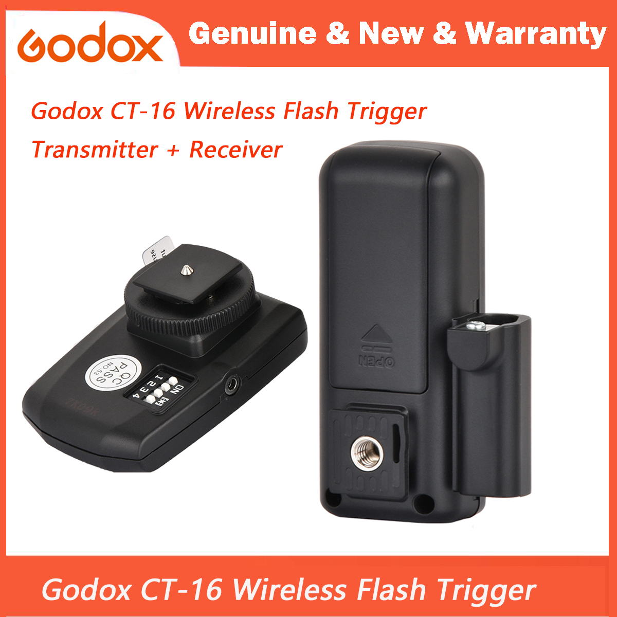 Godox CT-16 Wireless Radio Stu - Trigger Receiver Set ulasan dan harga