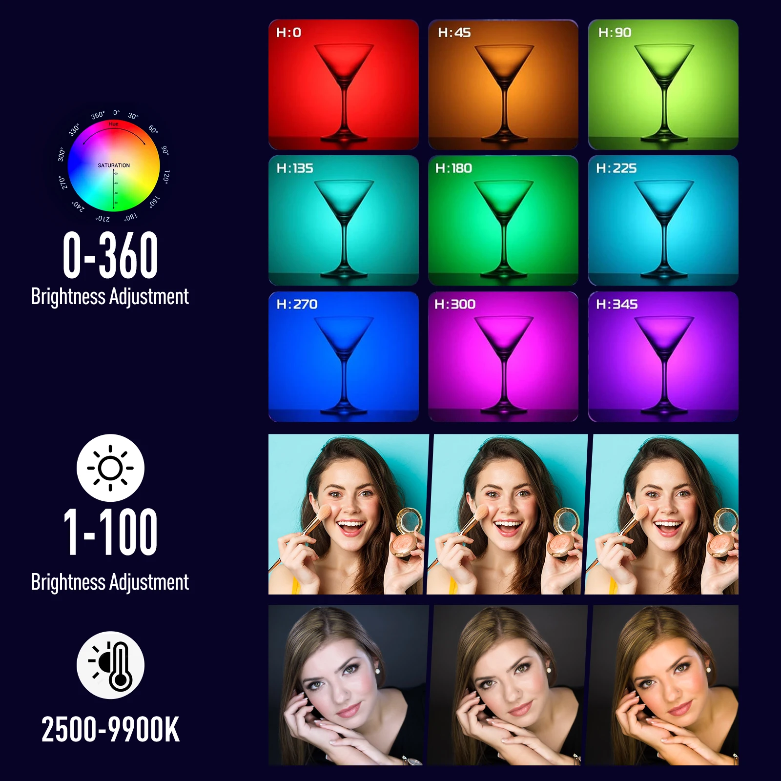 RGB Photography Light Wand Han - Photography Lighting App ulasan dan harga