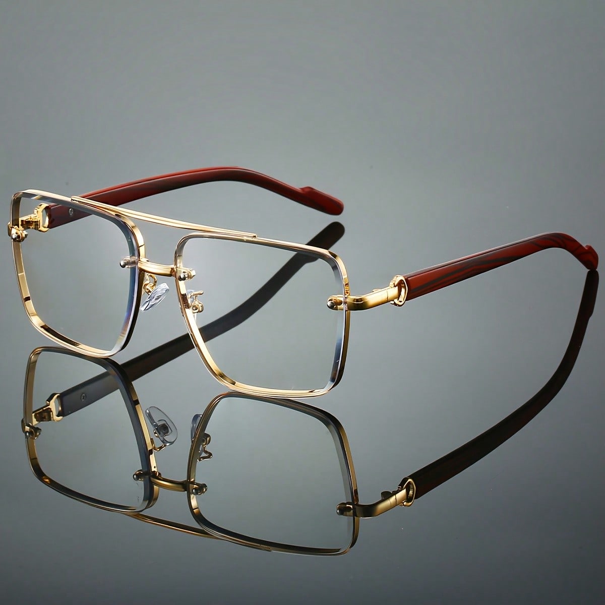 1 Pair Of Unisex Square Fashio - Photography Lighting Essentials ulasan dan harga