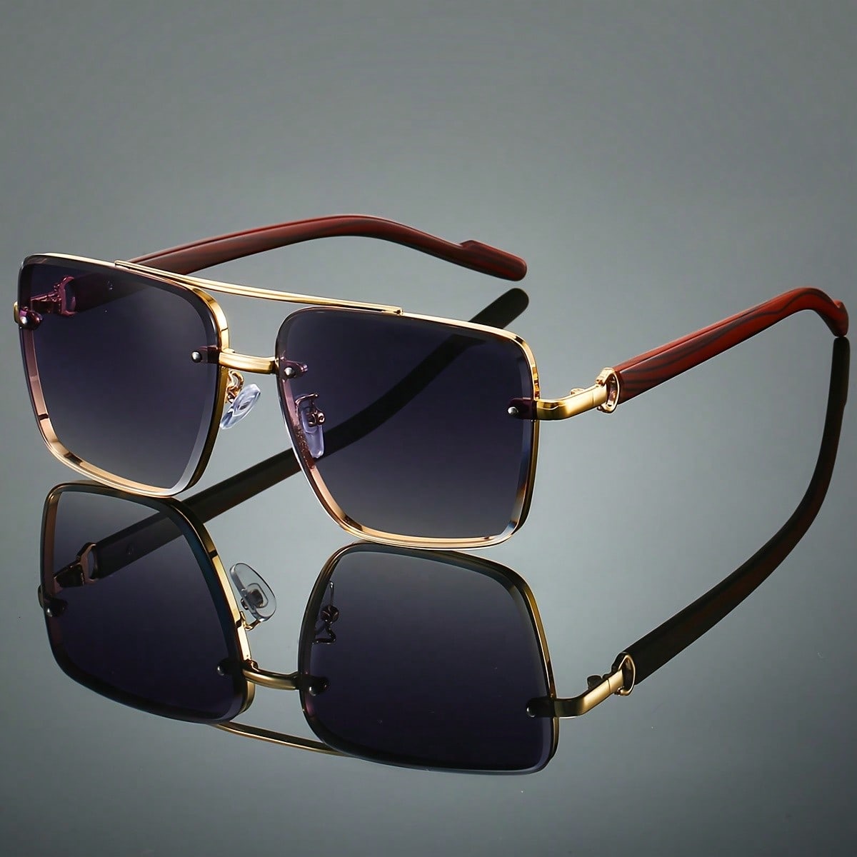 1 Pair Of Unisex Square Fashio - Photography Lighting Essentials ulasan dan harga