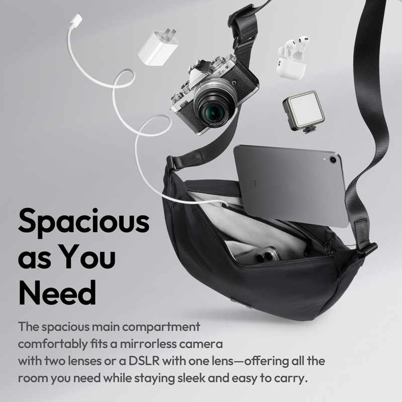 Ulanzi HMN1 Lunar Sling Bag Wh - Photography Lighting Devices ulasan dan harga