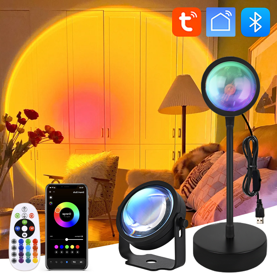 Tuya Smart Sunset Projector La - Photography Lighting App ulasan dan harga