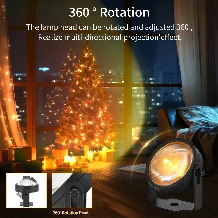Tuya Smart Sunset Projector La - Photography Lighting App ulasan dan harga