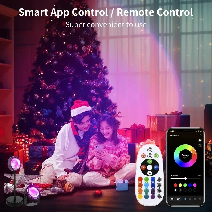 Tuya Smart Sunset Projector La - Photography Lighting App ulasan dan harga