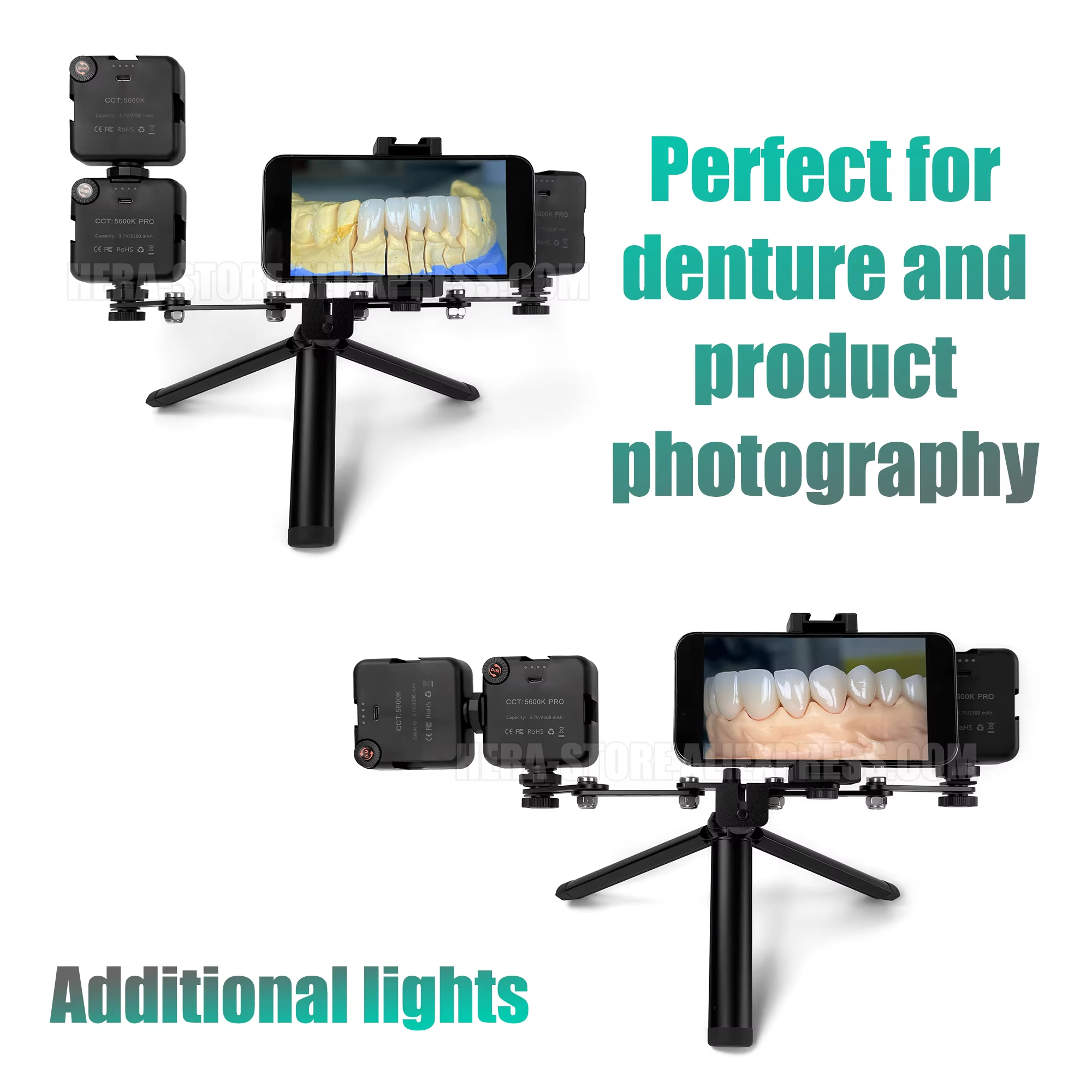 Adjustable Dental Photo Light  - Photography Lighting Essentials ulasan dan harga
