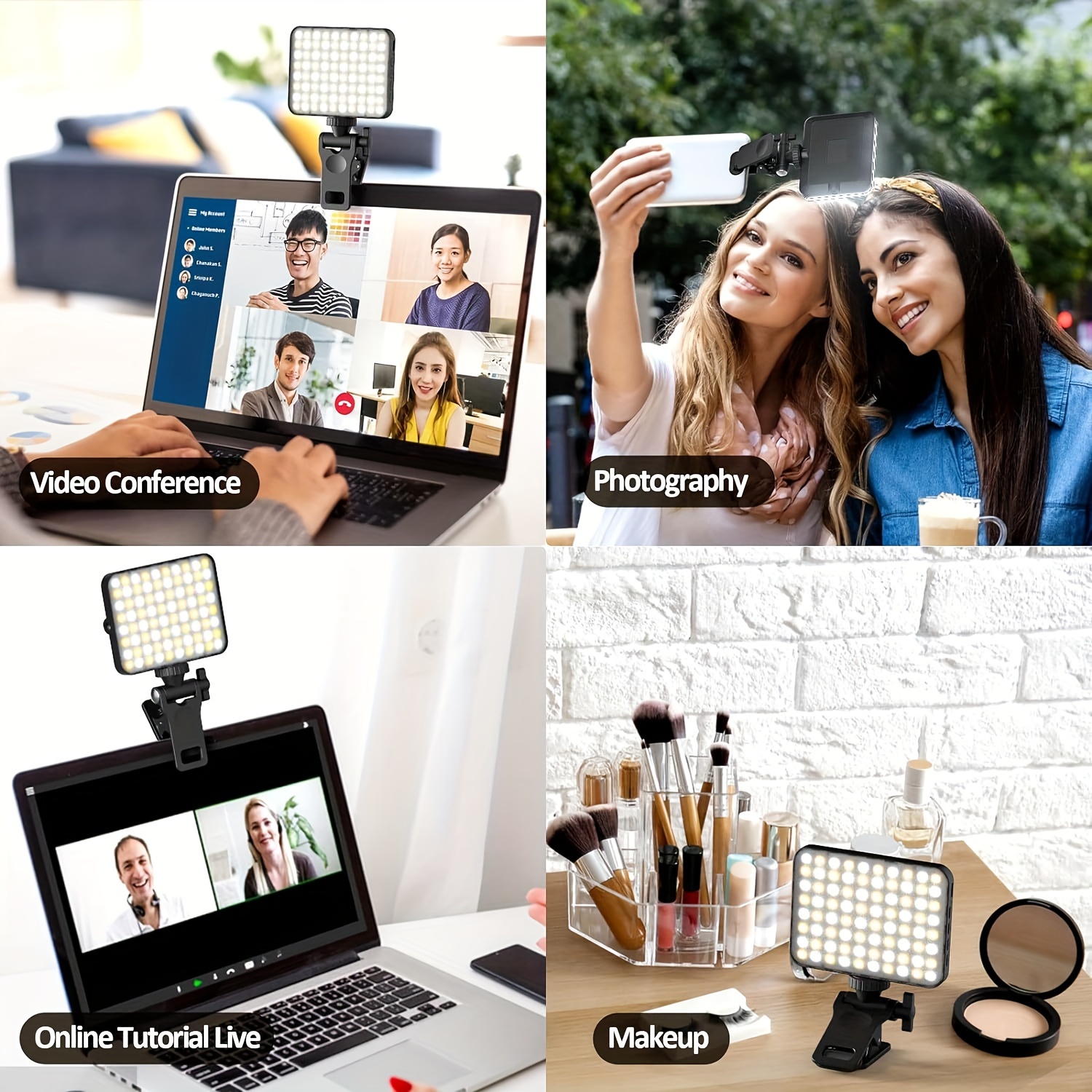 1pc Rechargeable Magnetic LED  - Photography Lighting Devices ulasan dan harga