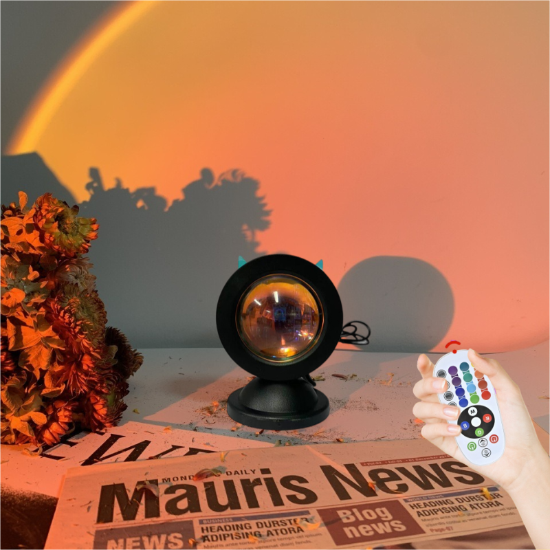 16 Colors Mini Sunset Lamp wit - Photography Lighting Essentials ulasan dan harga