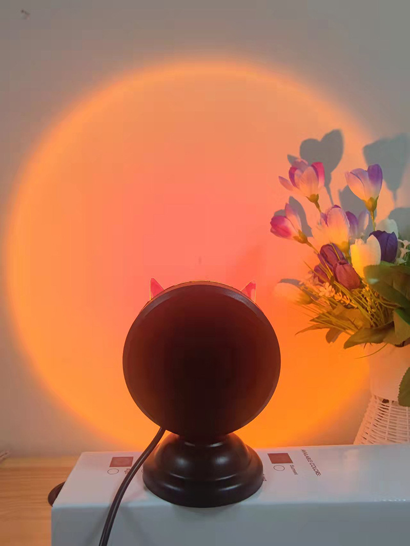 16 Colors Mini Sunset Lamp wit - Photography Lighting Essentials ulasan dan harga