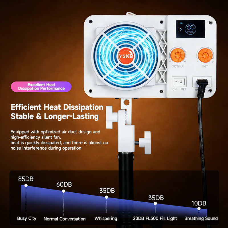 YSKE FL300 320W COB LED Video  - Photography Lighting App ulasan dan harga