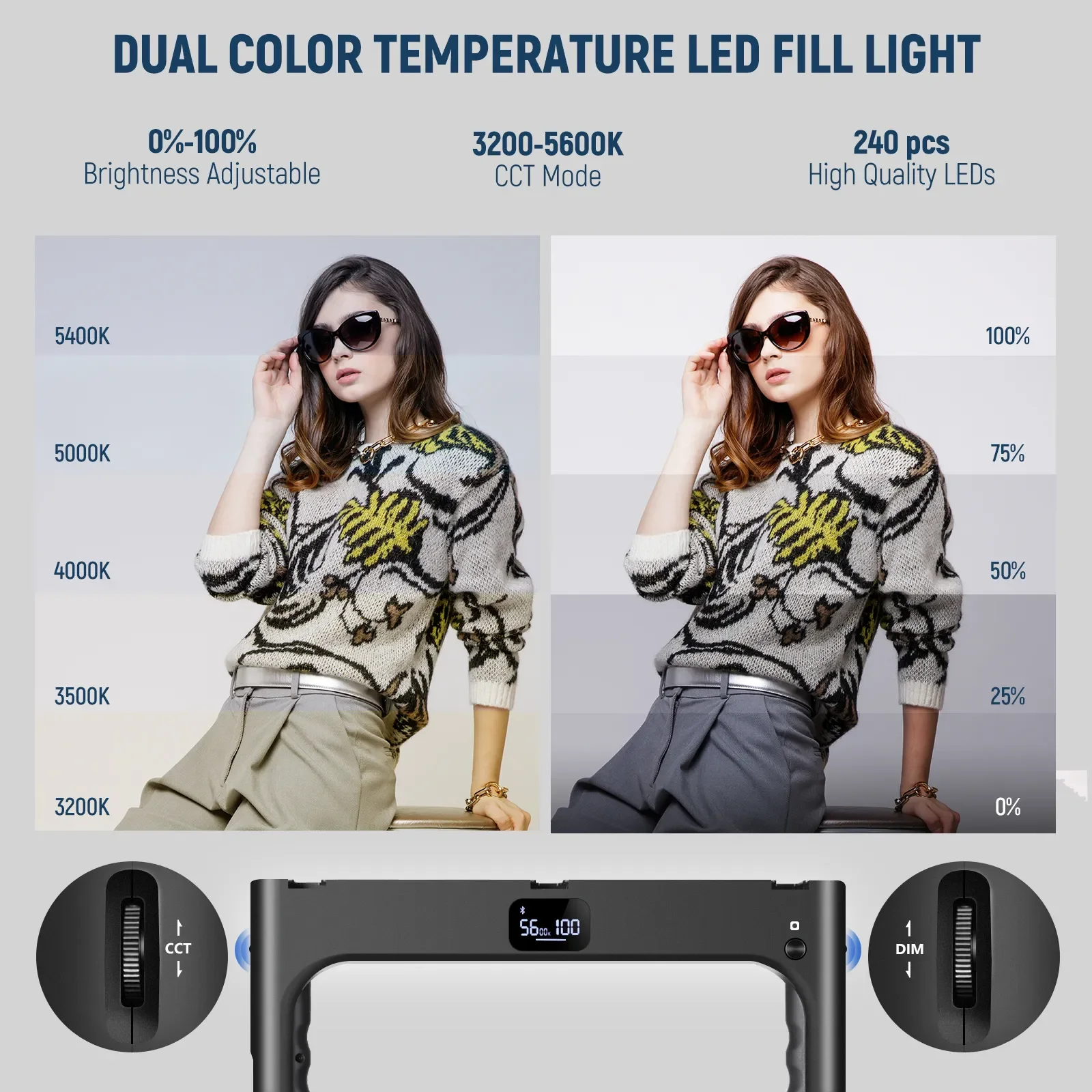 NEEWER A111 II Smartphone Vide - Photography Lighting Kit Neewer ulasan dan harga