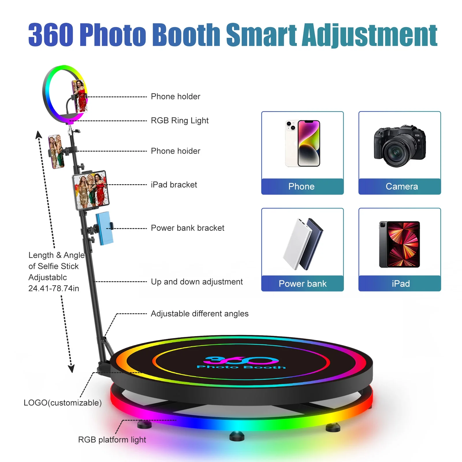 360 Photo Booth with Flight Ca - Photography Lighting App ulasan dan harga