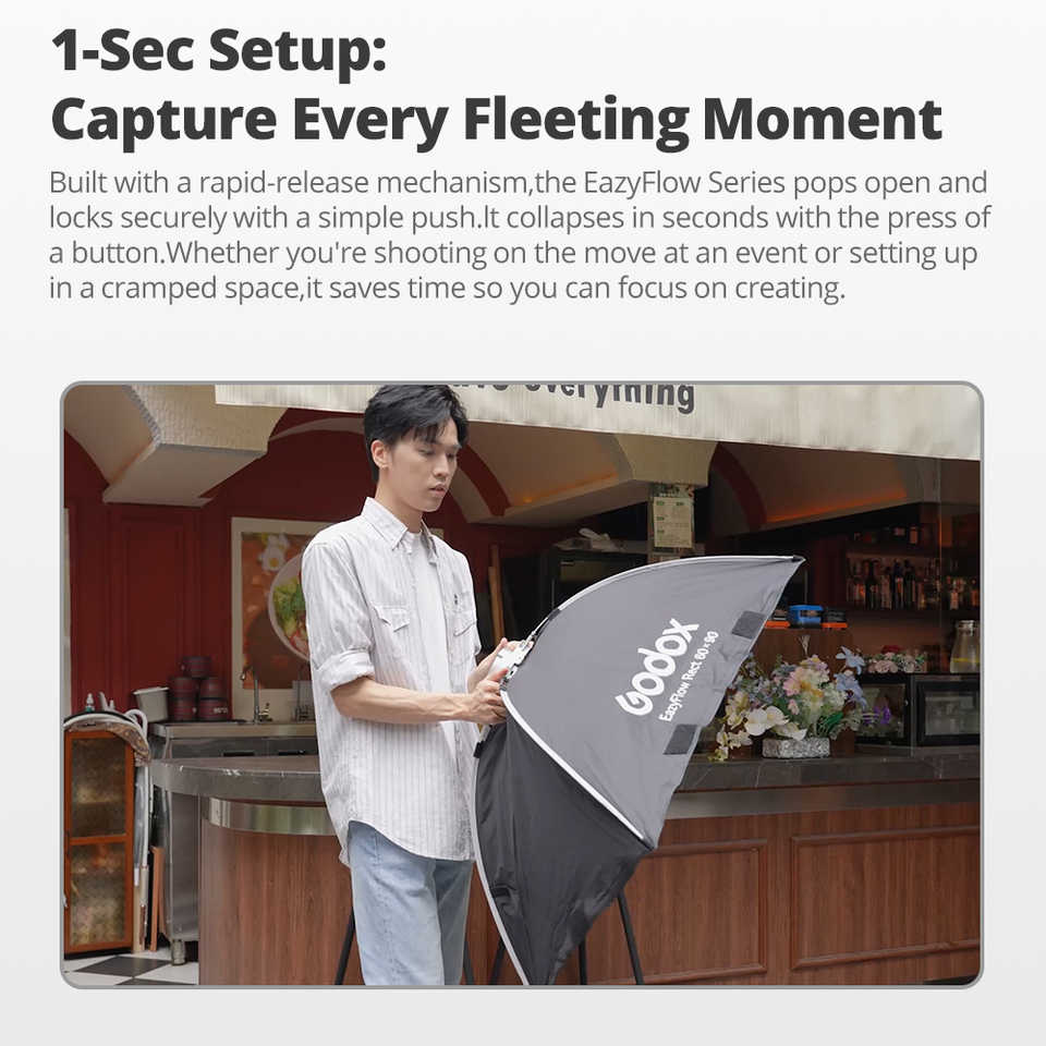 Godox EazyFlow series Foldable - Photography Lighting Box ulasan dan harga
