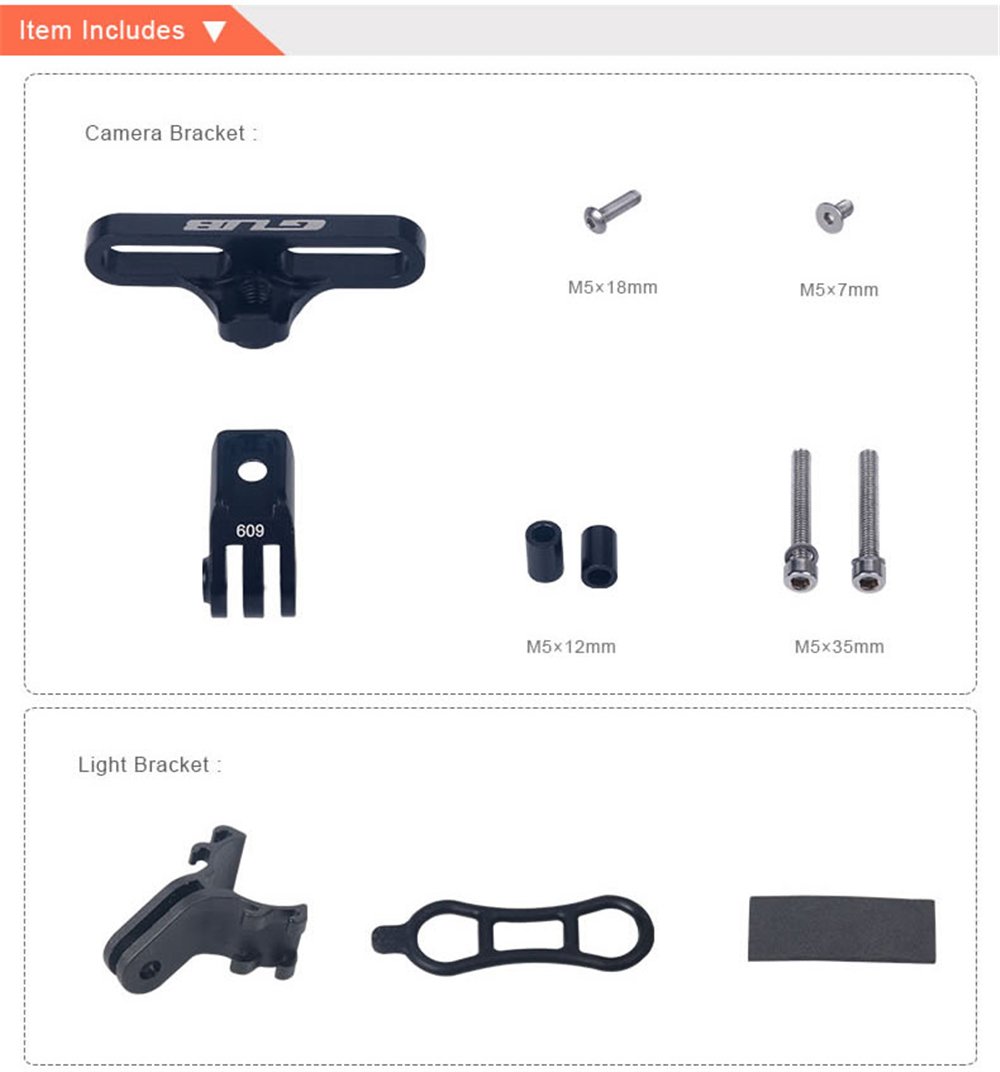 GUB 609 Aluminum Bike Holder A - Photography Lighting Devices ulasan dan harga